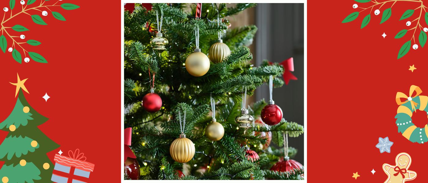 ست 32 عددی آویز درخت کریسمس ایکیا مدل IKEA VINTERFINT